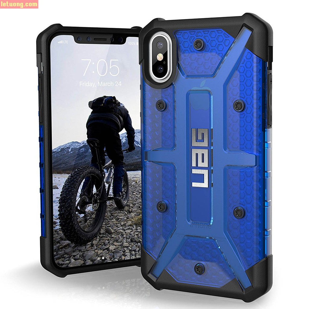 Ốp lưng iPhone X / iPhone Xs UAG Plasma Armor trong suốt, chống sốc ( USA )