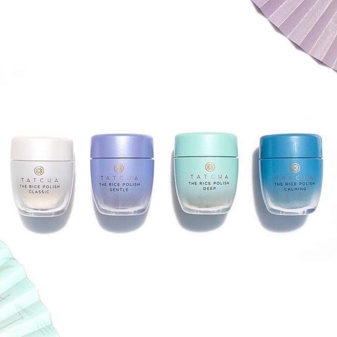 Sample 1G/2G - Bột rửa mặt Tatcha - Rice Polish Classic, Gentle, Calming, Deep