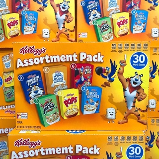 Ngũ cốc ăn sáng kelloggs, trix .. túi, hộp mini - mỹ