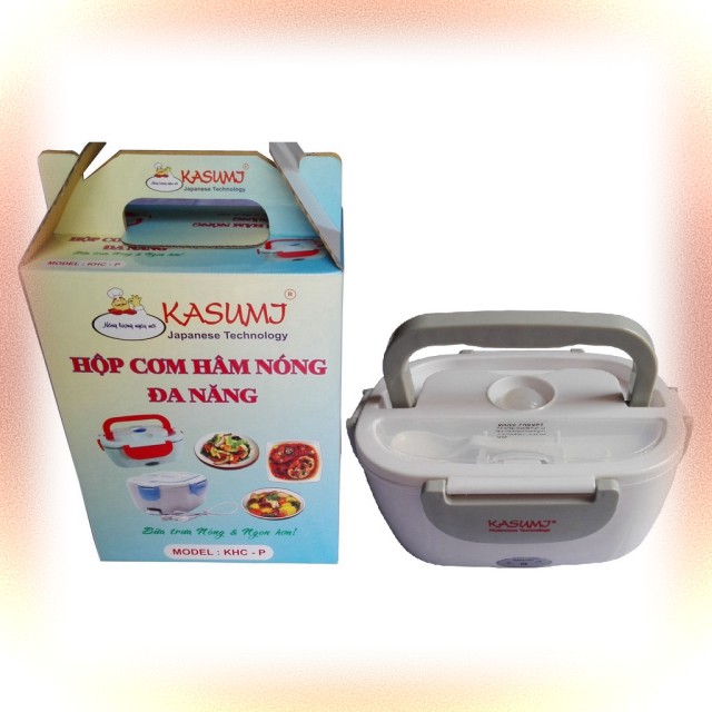 HOT'' HỘP HÂM NÓNG CƠM ĐA NĂNG KASUMI KHC-I RUỘT INOX MỚI RẺ