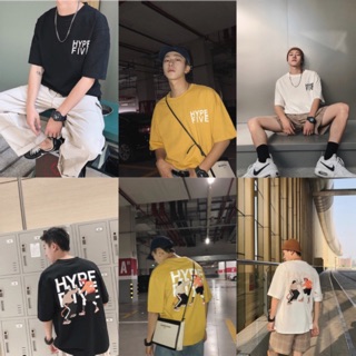 [ Chất lượng ] Áo thun HyPe ( 3 màu ) - UNISEX cao cấp