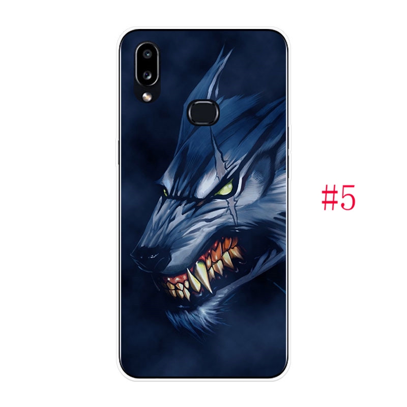 Ốp Điện Thoại TPU Dẻo In Hình Sói Hoang Dã Cho Samsung Galaxy A10S A20S A20E A30S A50S A70S