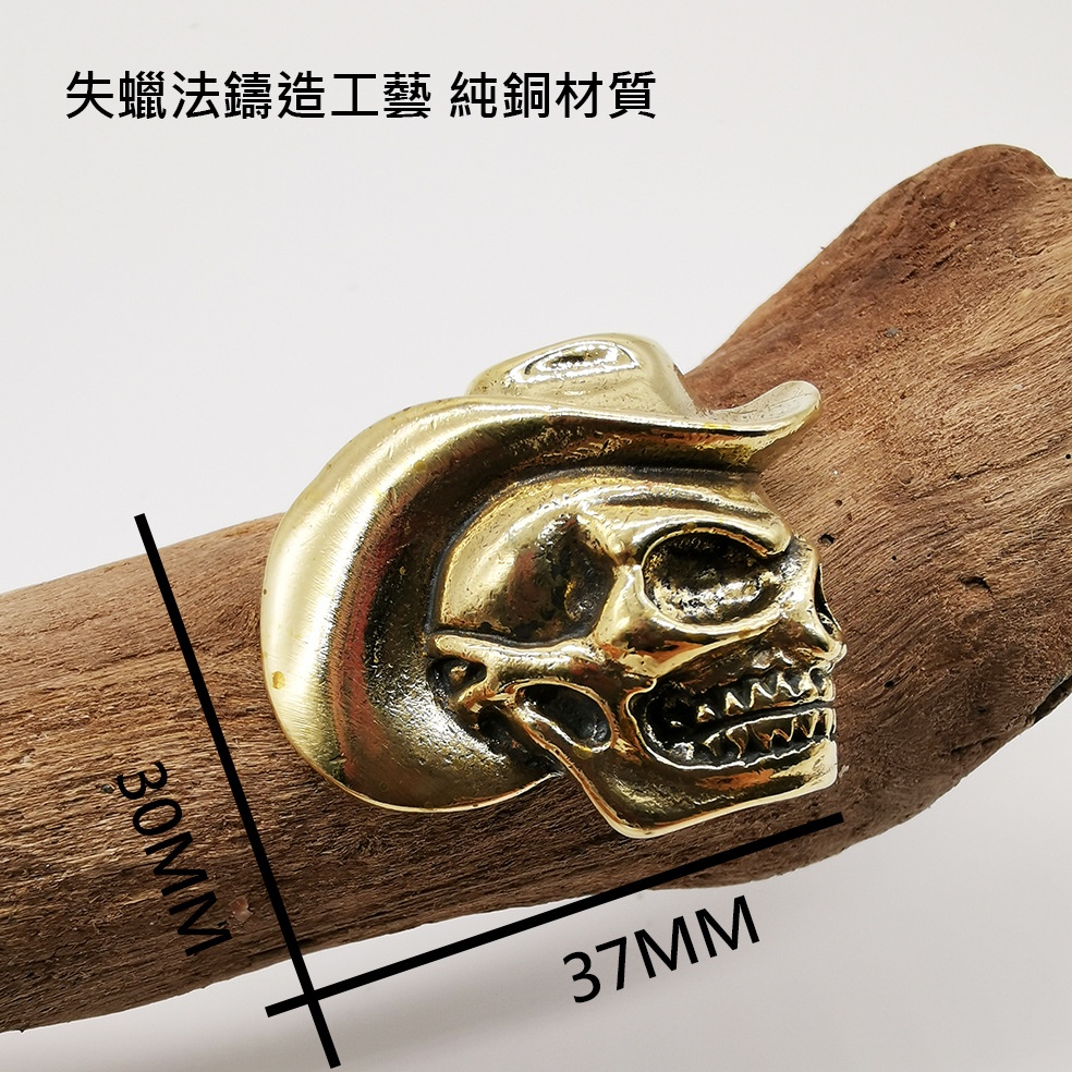 Nút Đồng Thau Hình Bộ Xương Làm Túi Da Diy