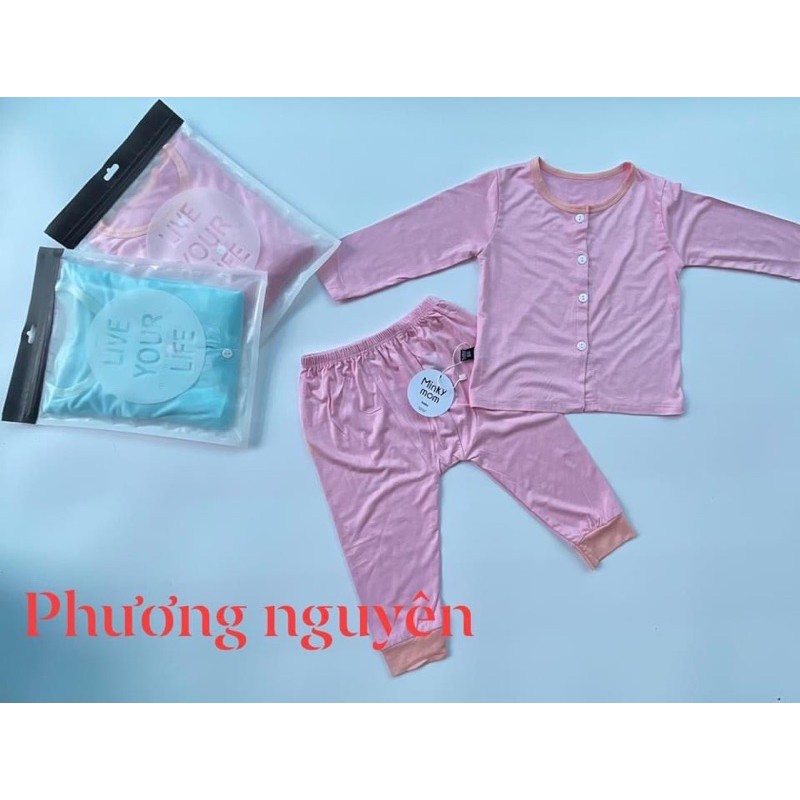 Sale !!!Bộ dài cài nút cho bé 6-17kg ( vui lòng đọc bảng size)