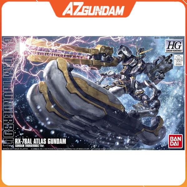 Mô Hình Lắp Ráp Gundam HGUC Rx 78 AL Atlas Gundam Tỉ Lệ 1/144