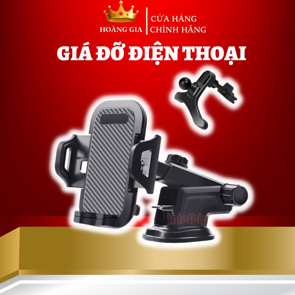 Giá Đỡ Điện Thoại Trên Ô Tô 3 In 1 – Giá Đỡ Điện Thoại Ô Tô – Đa Năng, Chắc Chắn, Thích Hợp Nhiều Vị Trí Trên Xe XP019