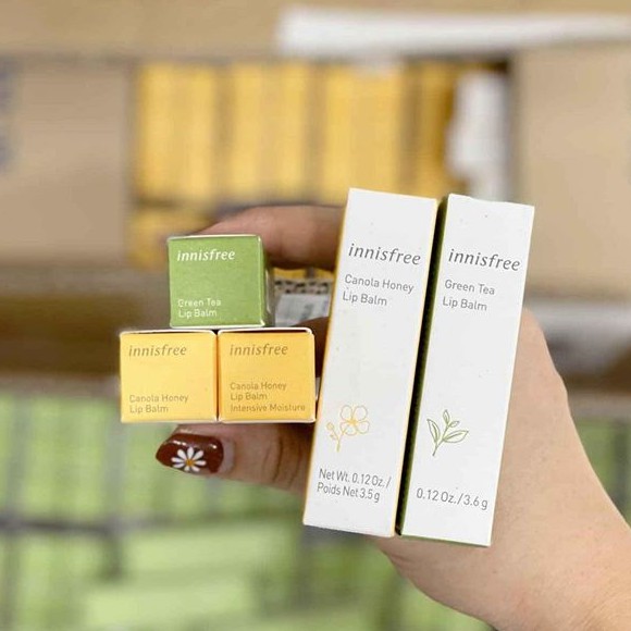 Son Dưỡng Trà Xanh Innisfree Green Tea Lip Balm