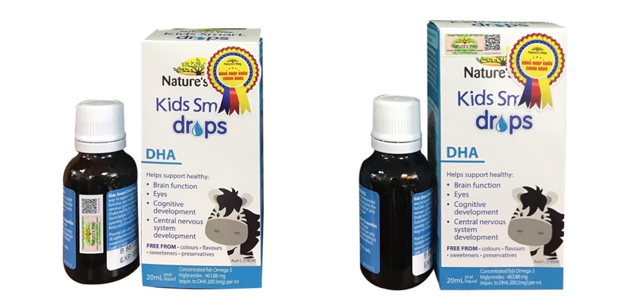 [Nhập khẩu chính hãng] Nature's Way DHA Kids Smart Drops - tăng cường trí thông minh cho bé