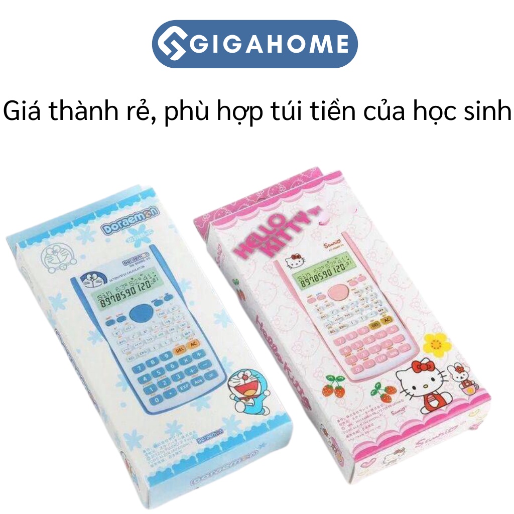 Máy Tính Học Sinh Hello Kitty Và Doraemon Dễ Thương GIGAHOME 8163