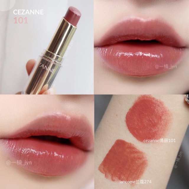 ( Kèm bill) Son Cezzane lasting gloss