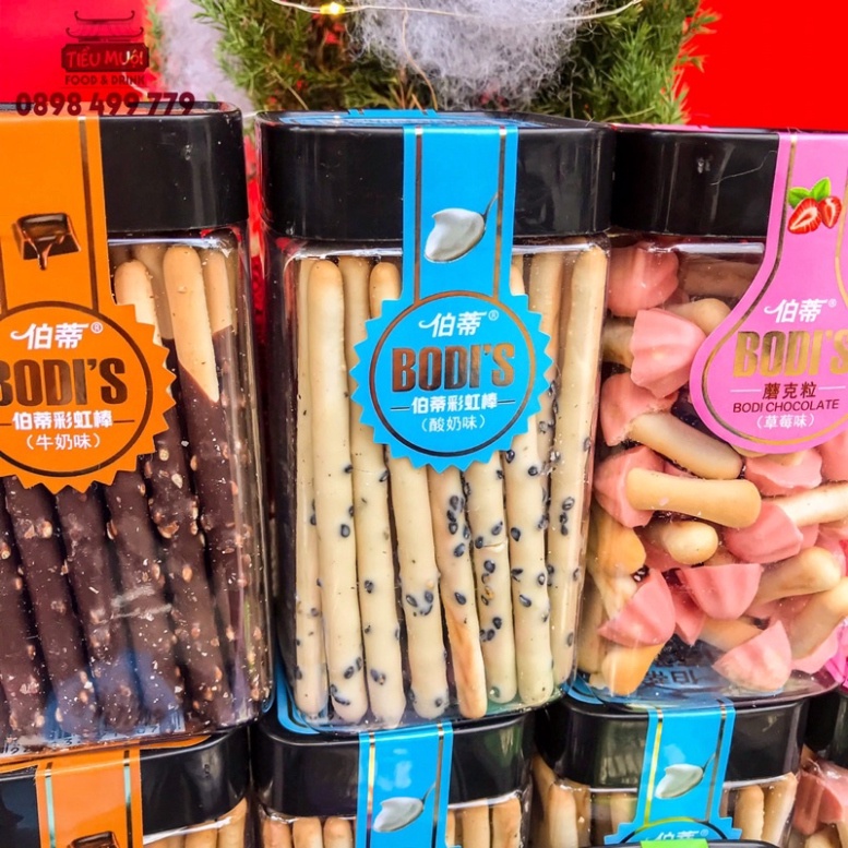 Bánh quy nấm phủ socola Bodi's  - Hôp to