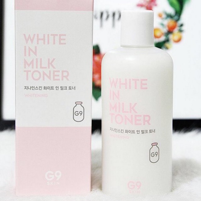 Nước Hoa Hồng Dưỡng Ẩm G9 Skin White In Milk Toner