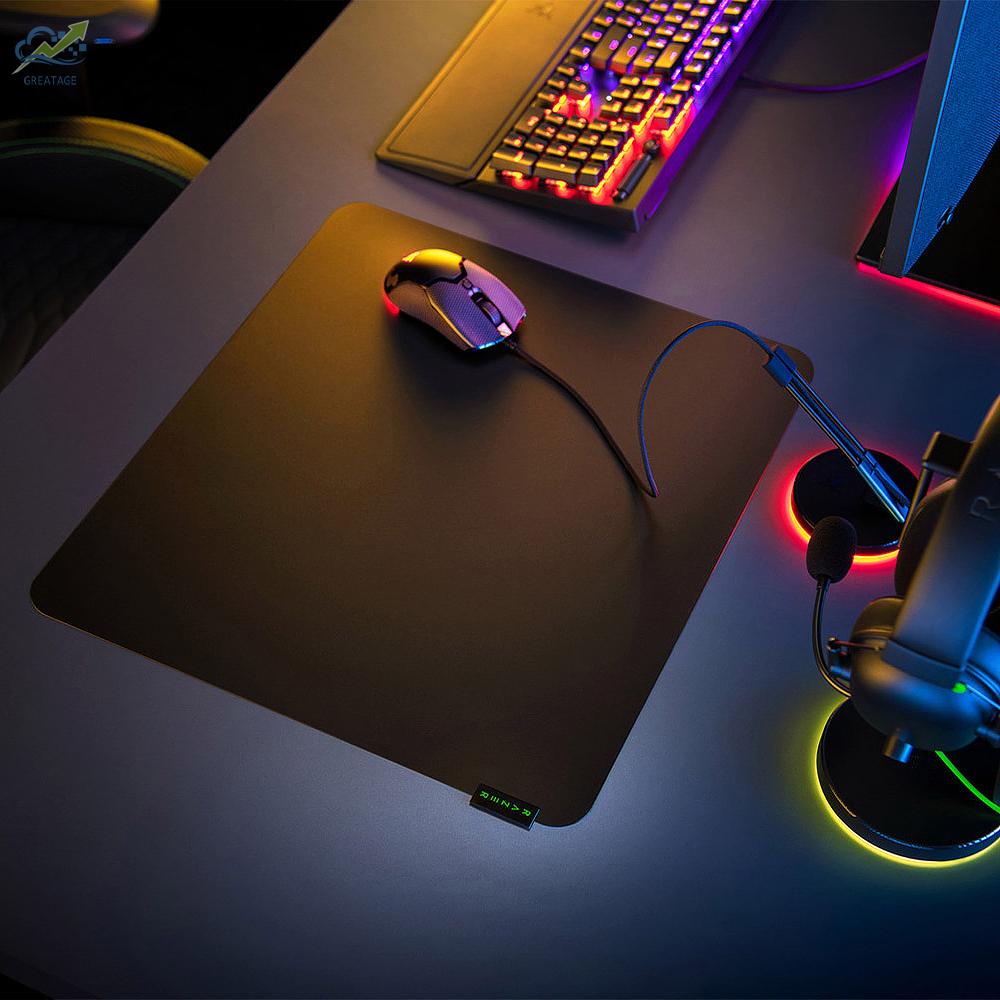 g☼Razer Sphex V3 Mouse Pad Gaming Mouse Mat with Smooth Ultra-thin Design Stable Operation Adhesive Base Large