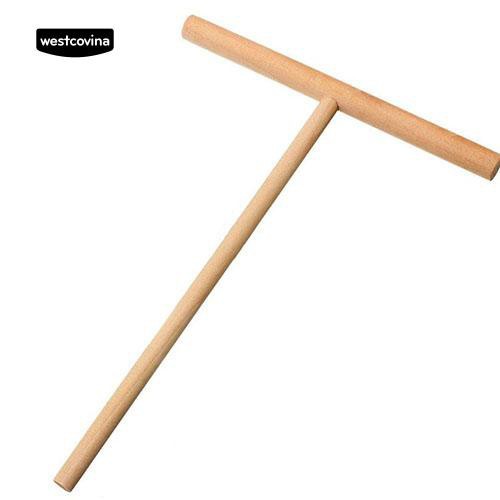 Gậy gỗ hình chữ T hỗ trợ làm bánh kếp
