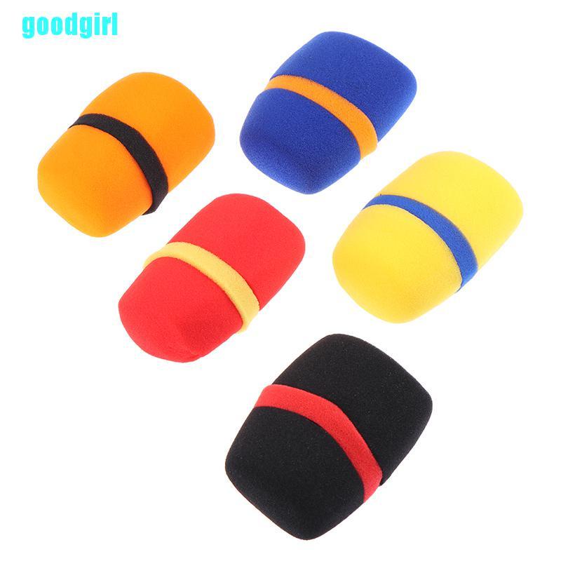 Set 5 Vỏ Xốp Bọc Đầu Micro Chống Gió Tiện Dụng