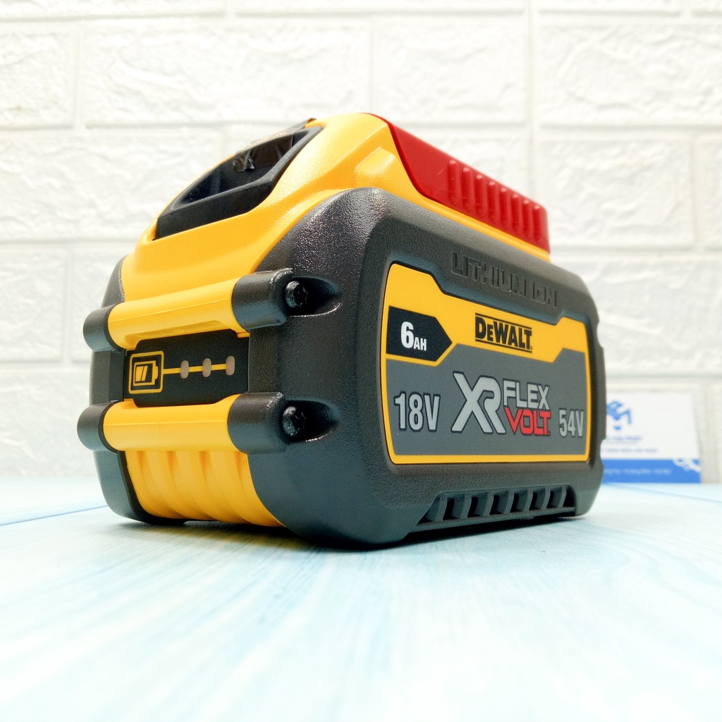 Pin Dewalt Flexvolt pin flex 6ah-9ah-12ah chính hãng - Nghề Mộc