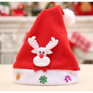 Nón noel có hình mẫu A19
