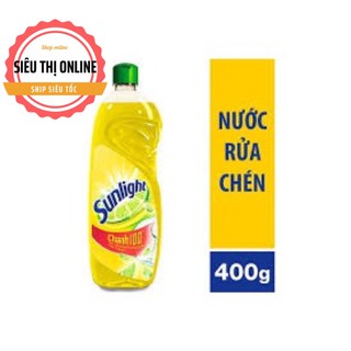 NƯỚC RỬA CHÉN SUNLIGHT CHANH CHAI 400g