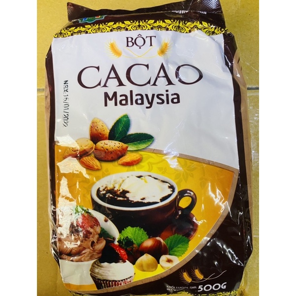 cacao đắng nguyên chất 500g