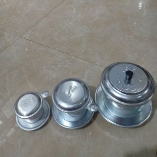 [Nhôm 100%] Phin cà phê nhôm hàng dày loại 1 nhiều size