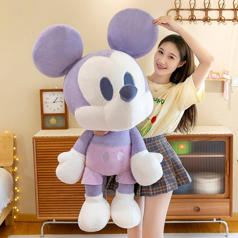 DISNEY Chuột Mickey Minnie Nhồi Bông Dễ Thương Dùng Trang Trí NS3