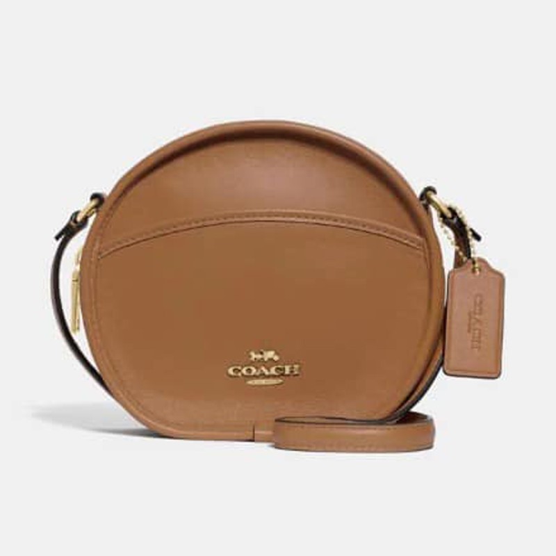 TÚI COACH TRÒN DA BÒ HÀNG CHÍNH HÃNG SĂN SALE 70% TỪ MỸ