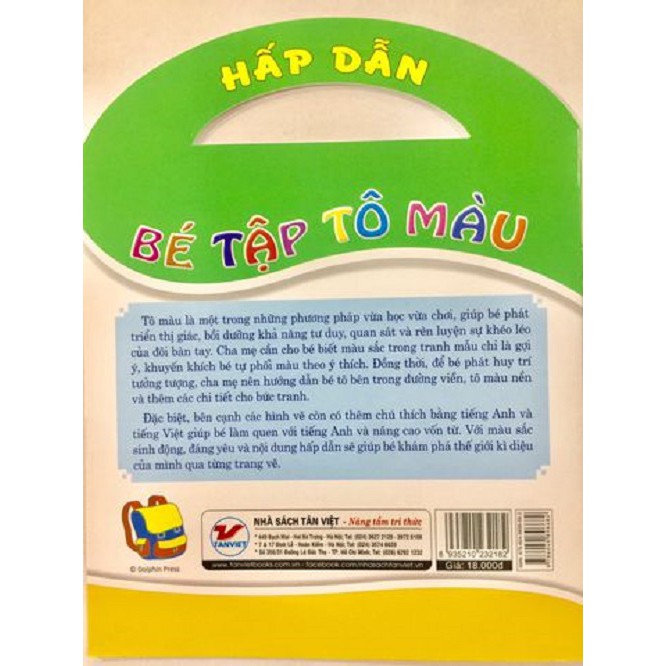 Sách - Bé Tập Tô Màu (Tân Việt) | BigBuy360 - bigbuy360.vn