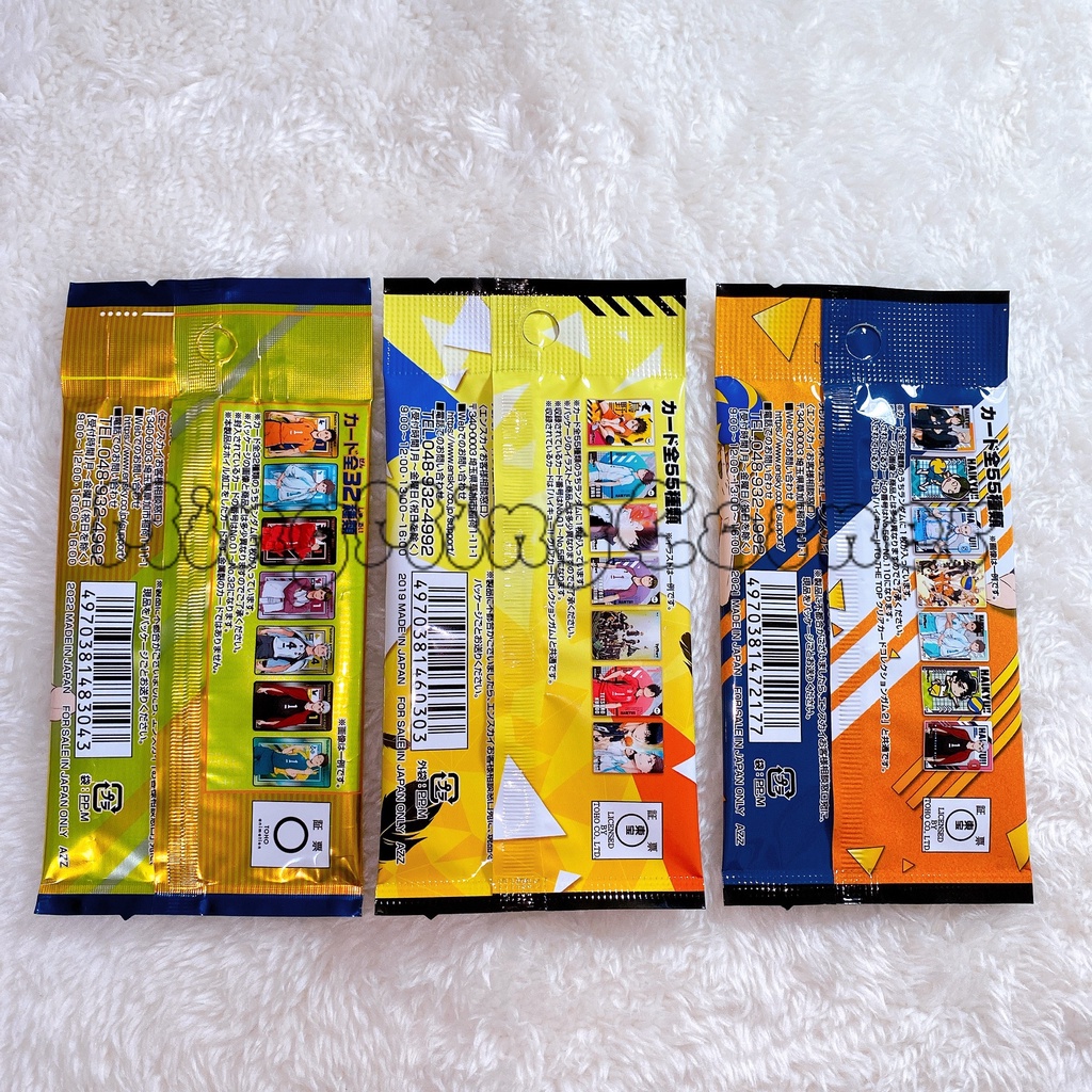 HAIKYUU PACKRANDOM CHÀNG KHỔNG LỒ TÍ HON MỘT PACK 1 ẢNH