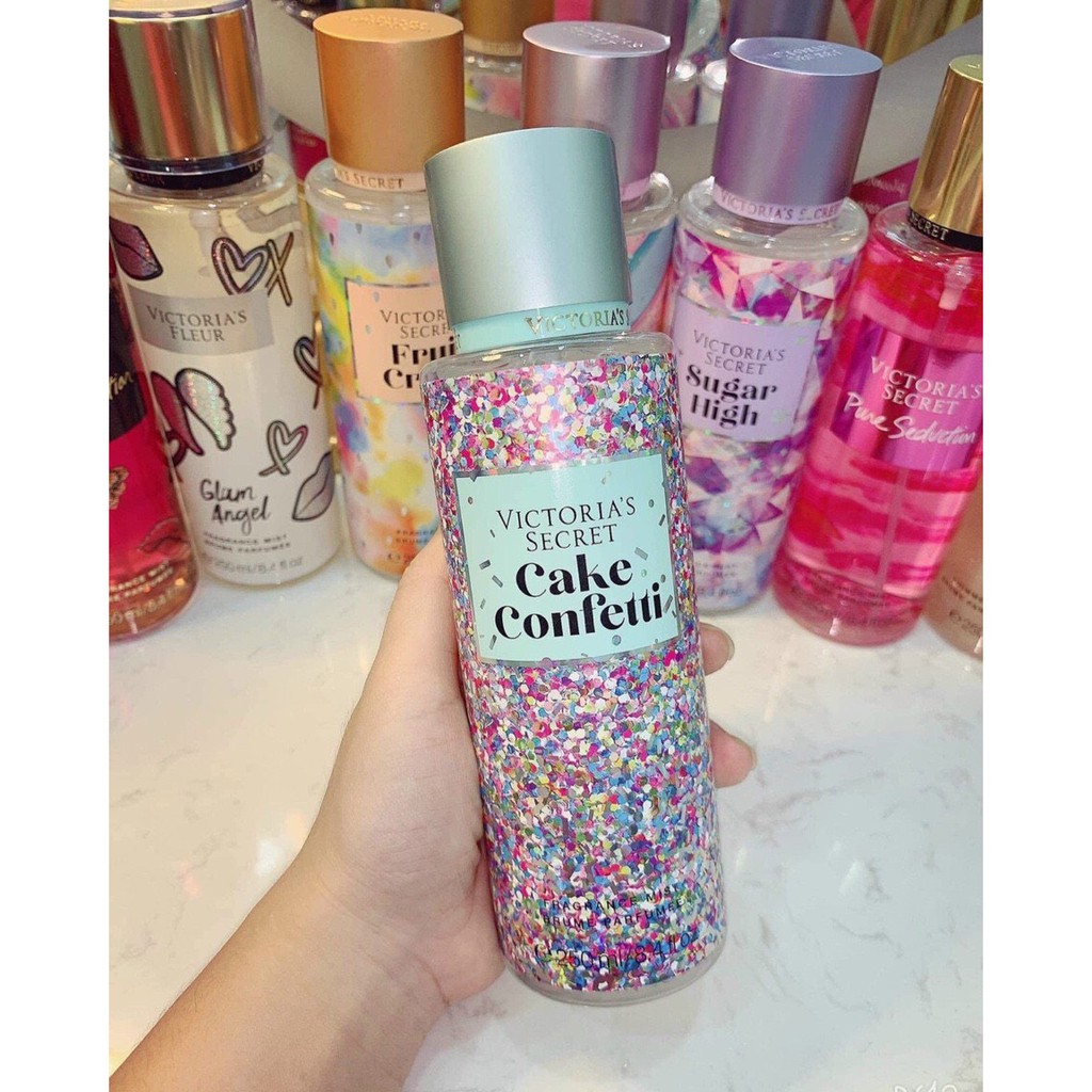 Xịt toàn thân body mist VIC 250ml Candy, Sugar, Cake, Fruit, Amber MP112 | Thế Giới Skin Care