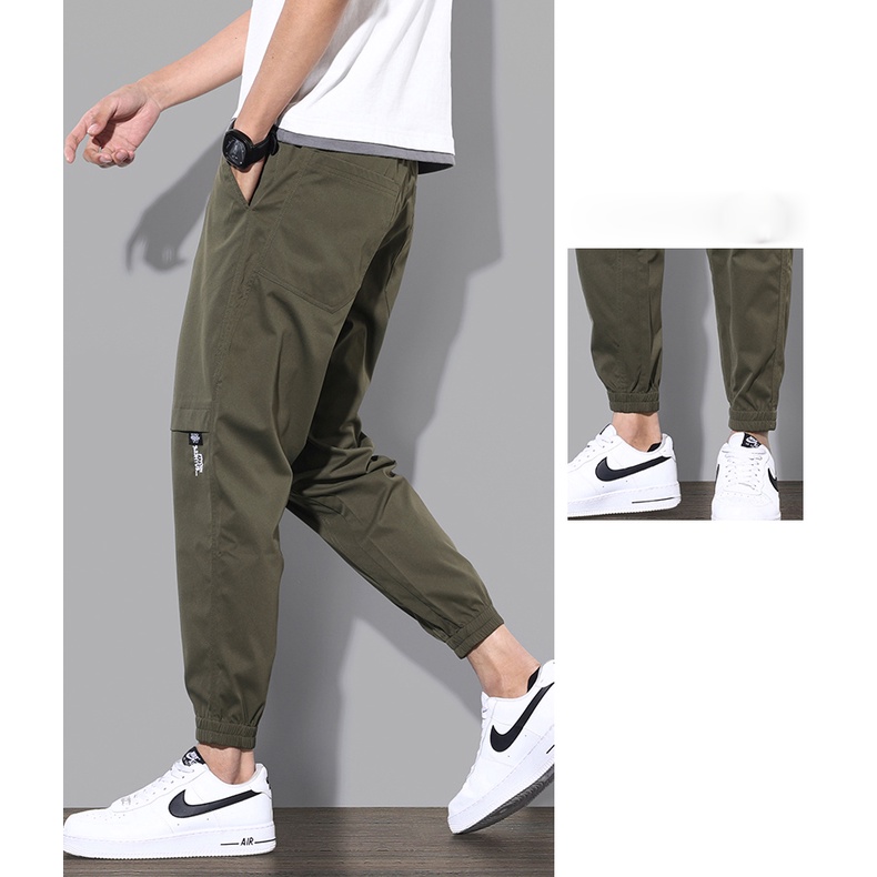 [Mẫu Mới] Quần Nam Basic Trơn Màu Bo Gấu Phong Cách Trẻ Trung Thời Trang MixxMen QUAN NAM 087V1