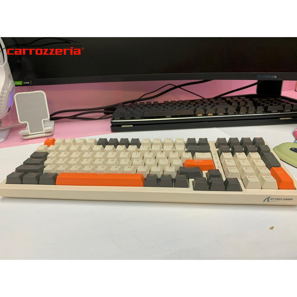 Bàn Phím Cơ Gaming Tùy Chỉnh 3 Chế Độ K98 RGB Attack Shark