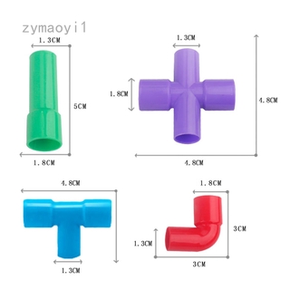 Zymaoyi1 Kids Puzzles Toys Baby Assembling Water Pipe Building Blocks Educational Toys