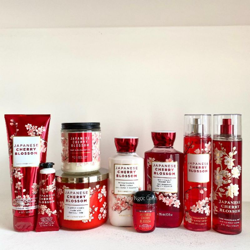 Bộ sản phẩm Japanese Cherry Blossom - BBW