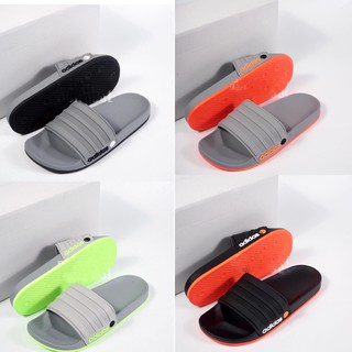 ComBo DÉP ADIDAS PLUS SIÊU ÊM XÁM ĐẾ MÀU