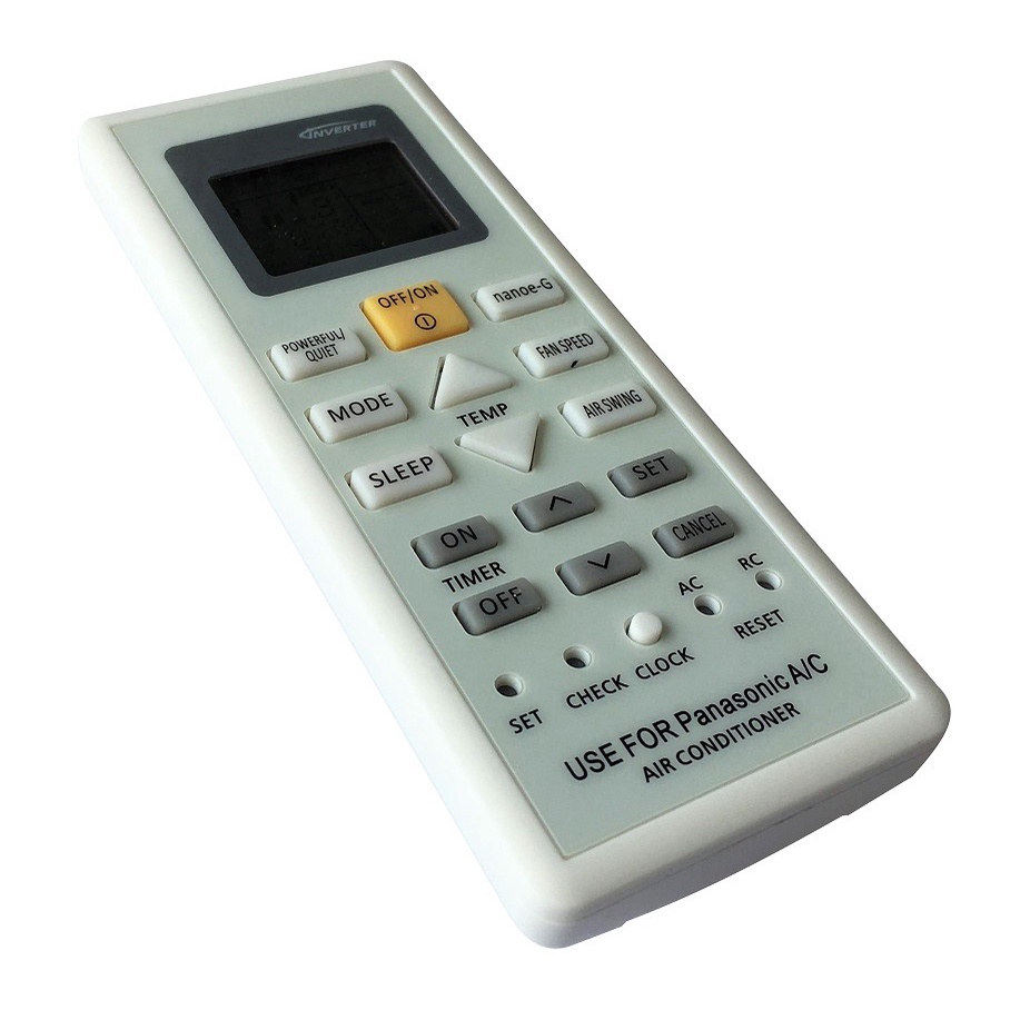 ĐIỀU KHIỂN MÁY LẠNH ĐIỀU HOÀ PANASONIC INVERTER - REMOTE MÁY LẠNH ĐIỀU HOÀ PANASONIC INVERTER