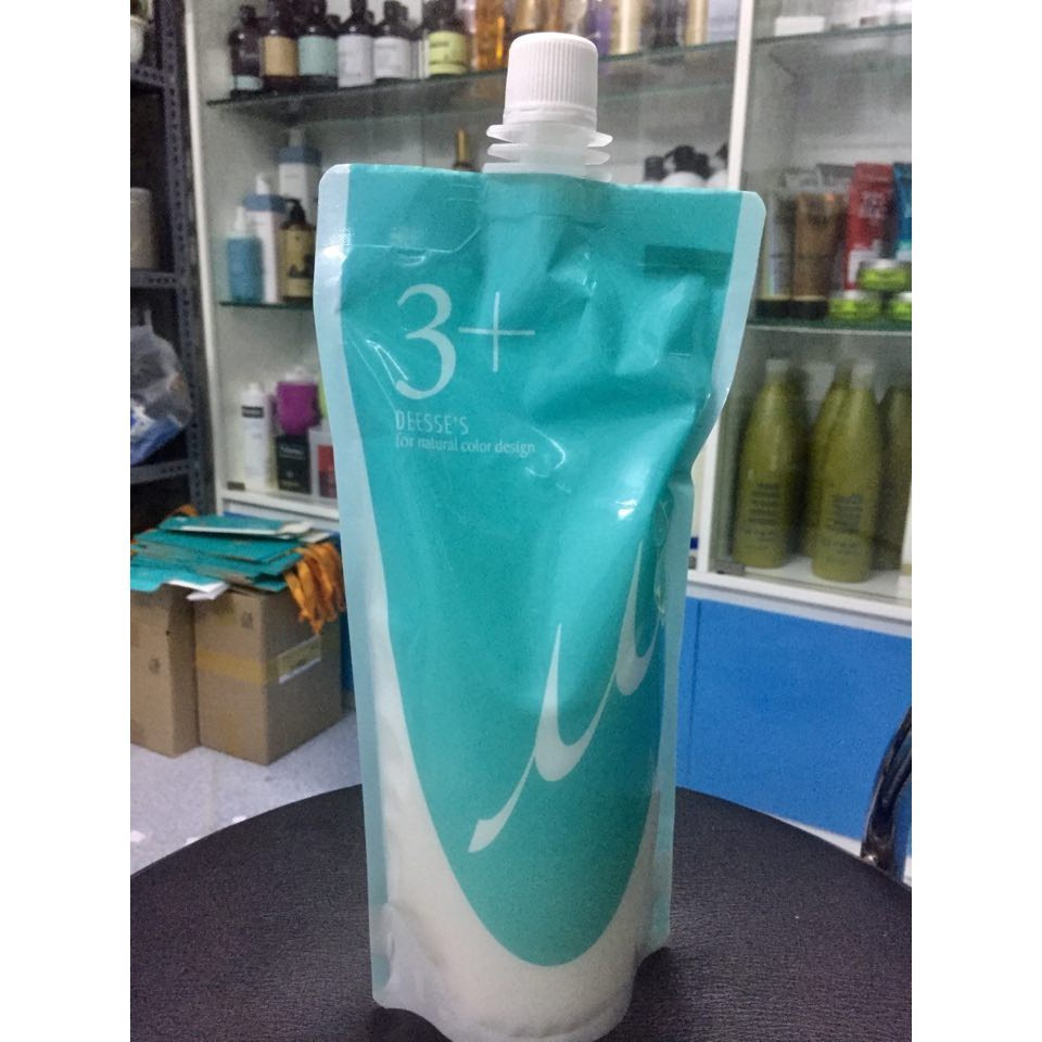 Kem Ủ Tóc Phục Hồi Tóc Hư Tổn  Bước 3 MILBON DEESSE'S 3+ 600ml | BigBuy360 - bigbuy360.vn