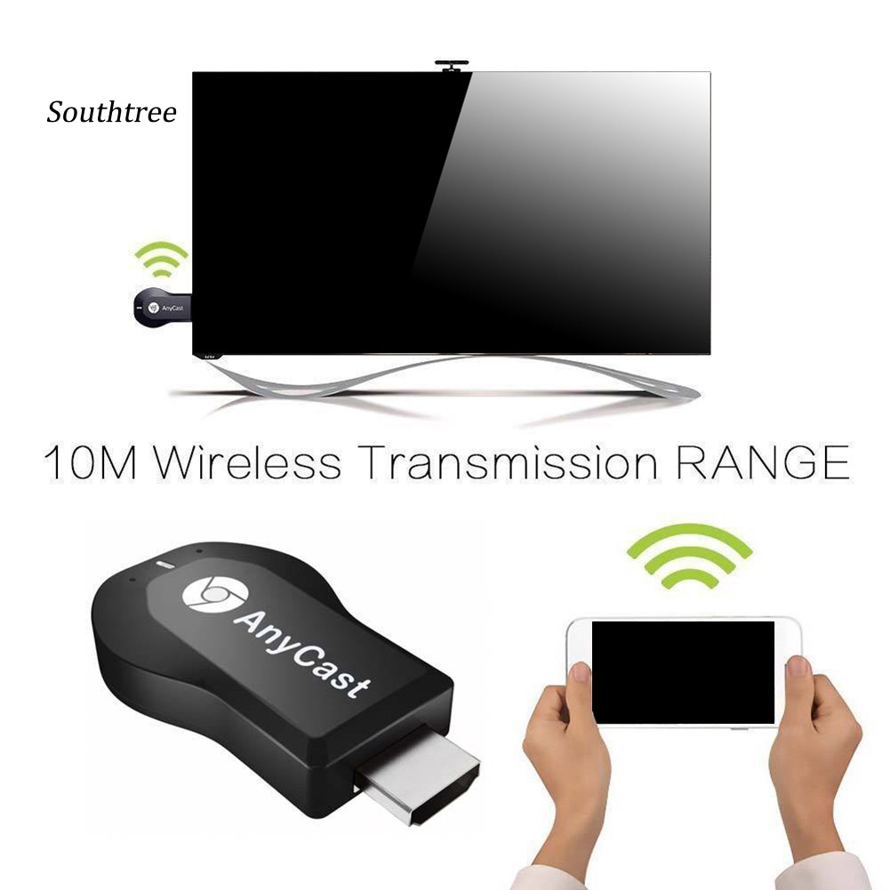 Thiết Bị Trình Chiếu Hình Ảnh Không Dây HD 1080P Wifi HDMI Anycast