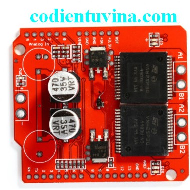 Module Arduino Motor Shield VNH2SP30 30A hai mạch cầu H