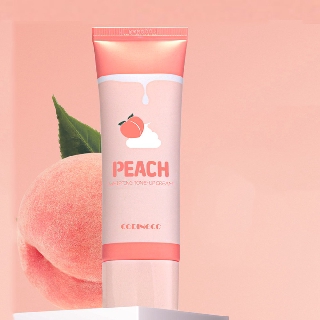 Kem Đào Nâng Tone, Dưỡng Trắng Coringco Peach Whipping Tone Up Cream