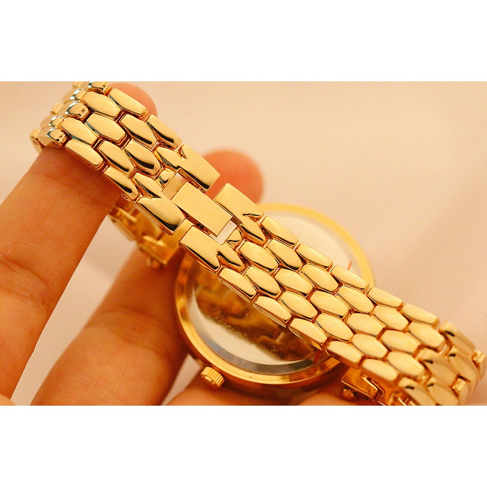 [HÀNG CHÍNH HÃNG] Đồng hồ nữ Bee Sister FA1559 dây thép đặc ko gỉ size to sang trọng | BigBuy360 - bigbuy360.vn