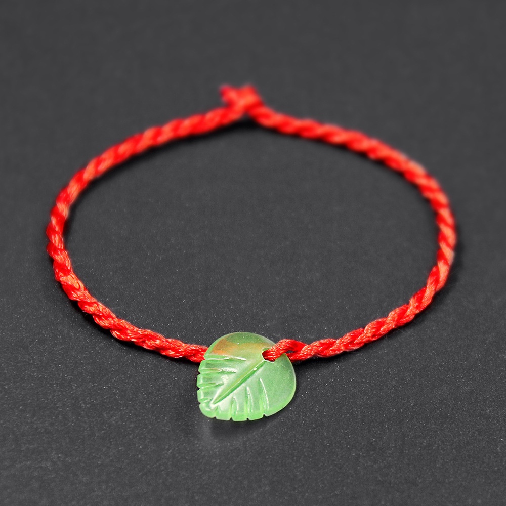 Vòng tay dây thừng mặt hình trái tim/hoa hồng trọng lượng nhẹ làm quà tặng doanh nhân