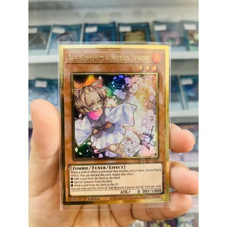 Thẻ Bài Lẻ YugiOh! Mã MAGO-EN011 - Ash Blossom & Joyous Spring - Premium Gold Rare - 1st Edition