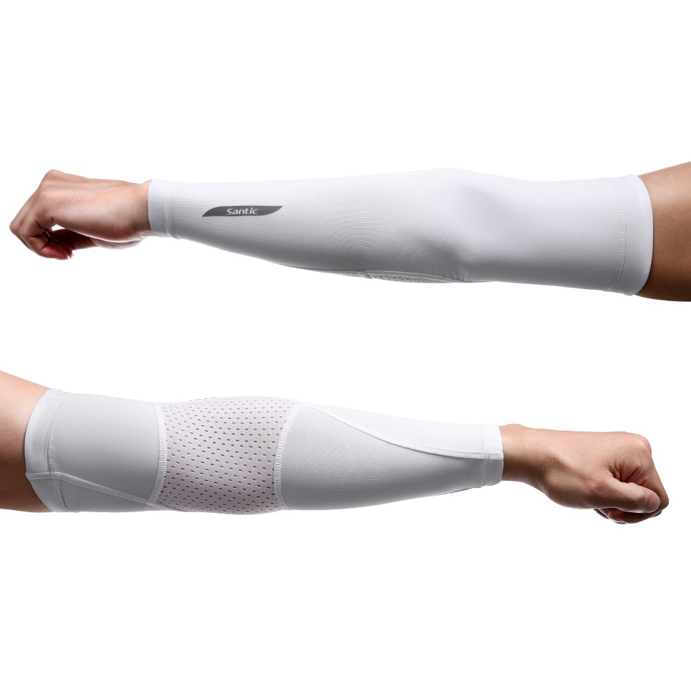 Găng cánh tay đi xe đạp SANTIC K20L8142 chống tia UV bảo vệ thoáng khí nhanh khô dành cho cả nam và nữ