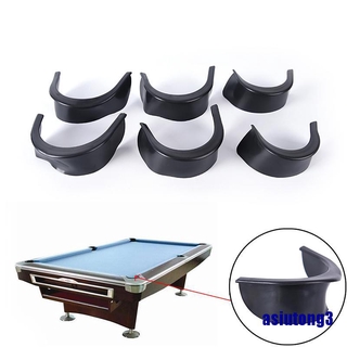 Set 6 phụ kiện đồ bọc cao su cho lỗ bàn chơi bida tiện dụng và bền bỉ