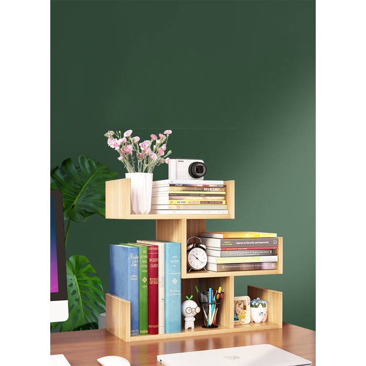 Kệ sách đa năng tiện ích mẫu mới Tâm House K47