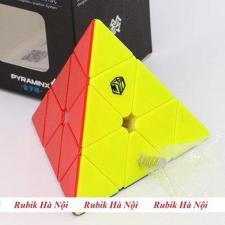 Rubik Pyraminx Qiyi Xman Bell Có Nam Châm