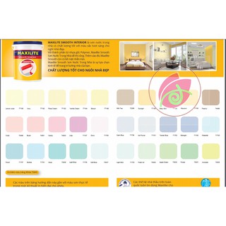 Sơn nội thất maxilite smooth loại 5lít ( Màu trắng )