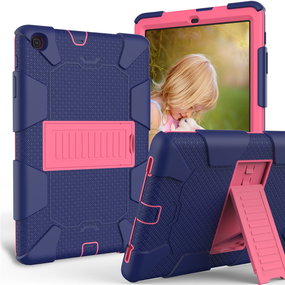 Ốp lưng máy tính bảng chống va đập kèm giá đỡ cho Samsung Galaxy Tab A T510/T515 T387 | BigBuy360 - bigbuy360.vn