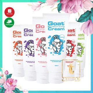 Kem dưỡng ẩm sữa dê Úc Goat Moisturising Cream The Goat Skincare 100ml - Giúp bạn có làn da mịn màng