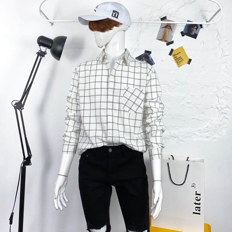 [6 Mã SALE] Áo Sơ Mi Nam Form Rộng Dài Tay Chất Vải Đũi Mềm Phong Cách Hàn Quốc Play Boys | BigBuy360 - bigbuy360.vn